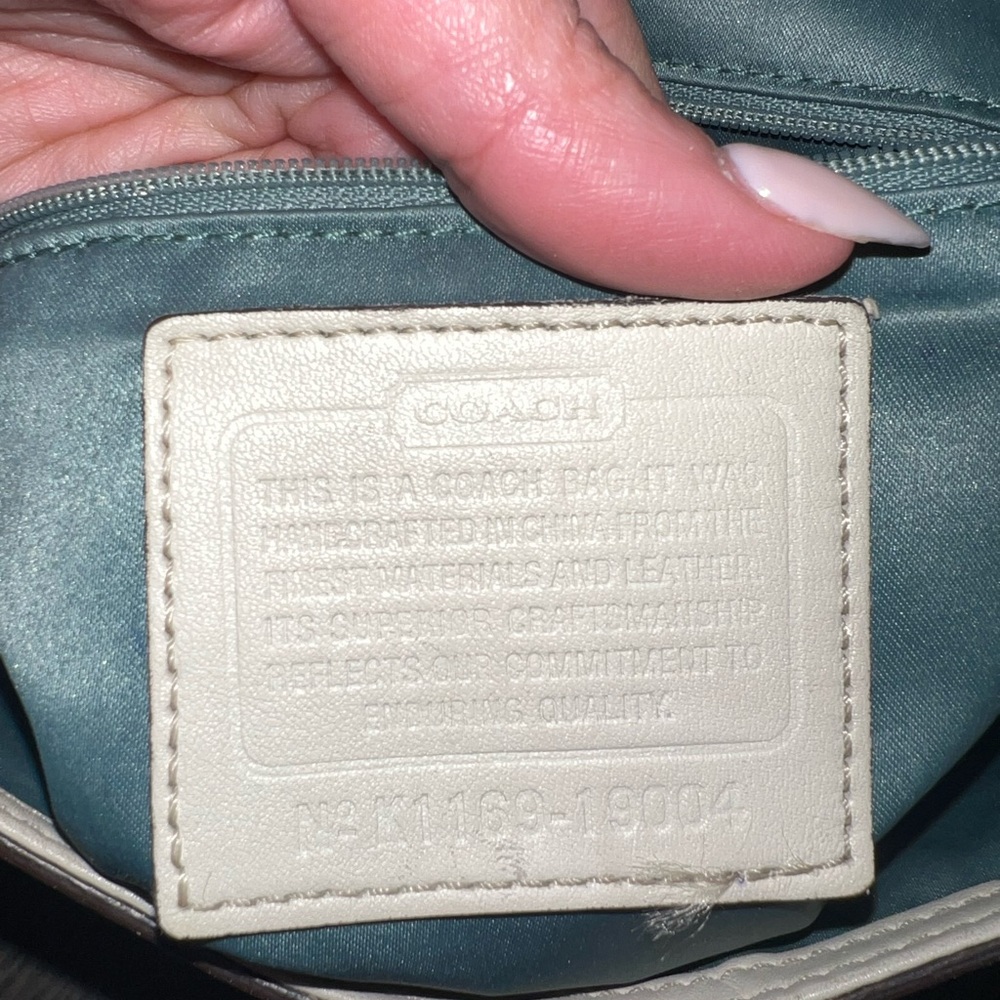 🍒 Vintage Coach Poppy Whipstitch Hobo Bag - Picture 14 of 14